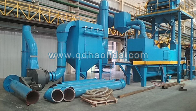 輪轂拋丸機安裝現(xiàn)場